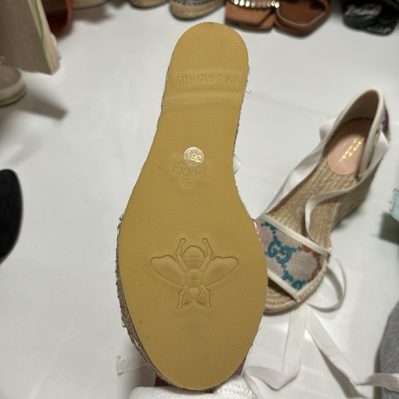 Gucci Rainbow Wedges Size 36.5 - Picture 4 of 5